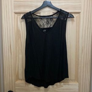 Loft Tank with Lace